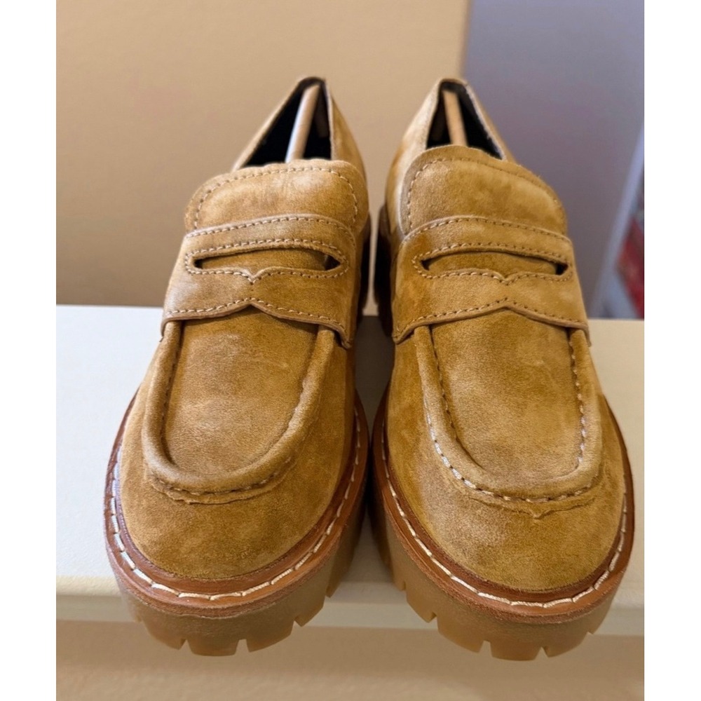 Marc Fisher LTD Norton Lug Sole
NEW Loafer Tan Suede Preppy Academia
Women 9